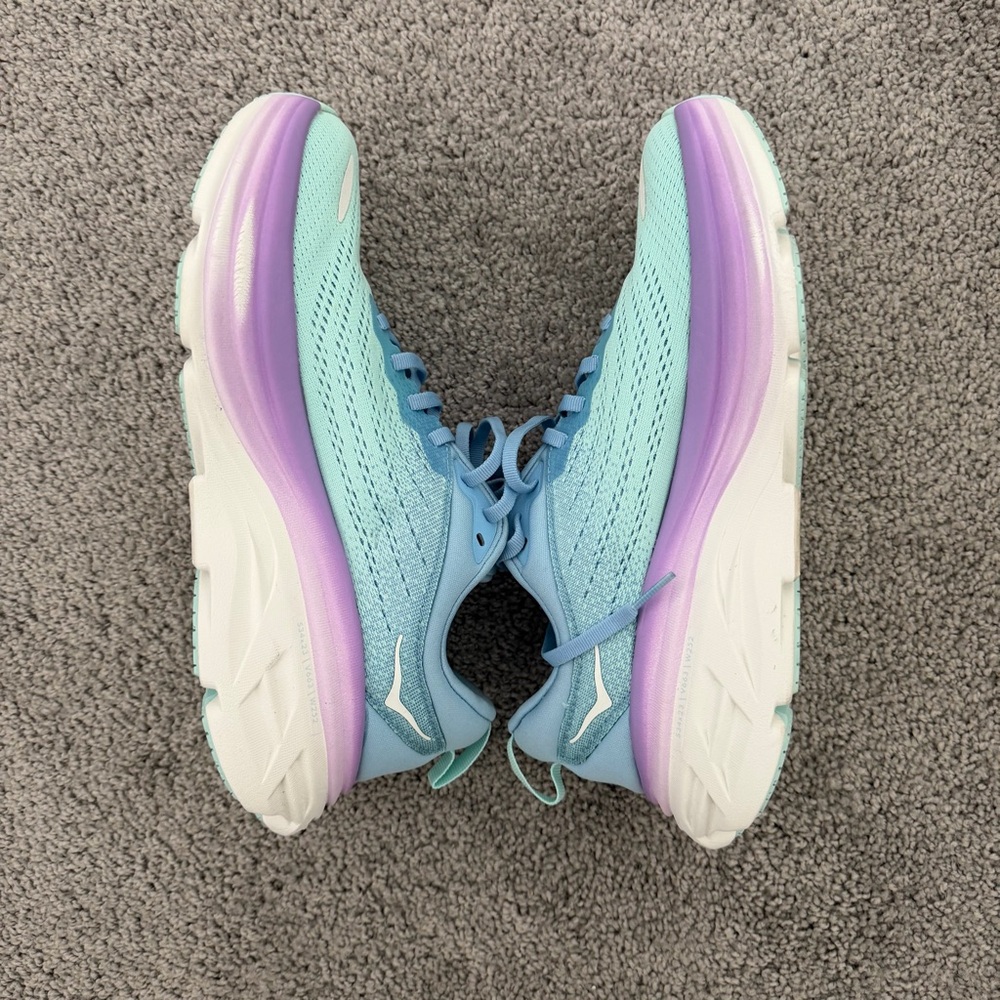 Hoka Women's Bondi 8 - Airy Blue/Sunlit Ocean - Picture 5 of 9